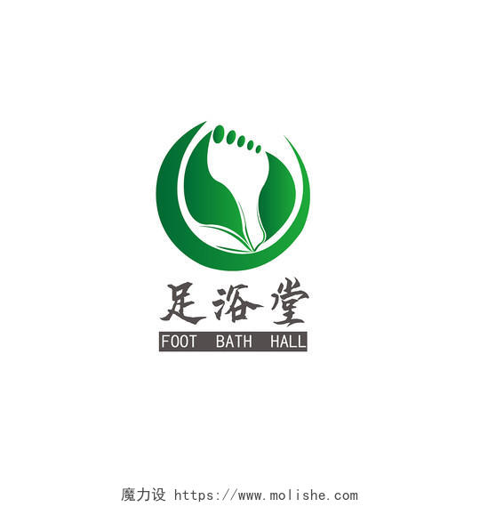 绿色系国风logo设计中国风logo